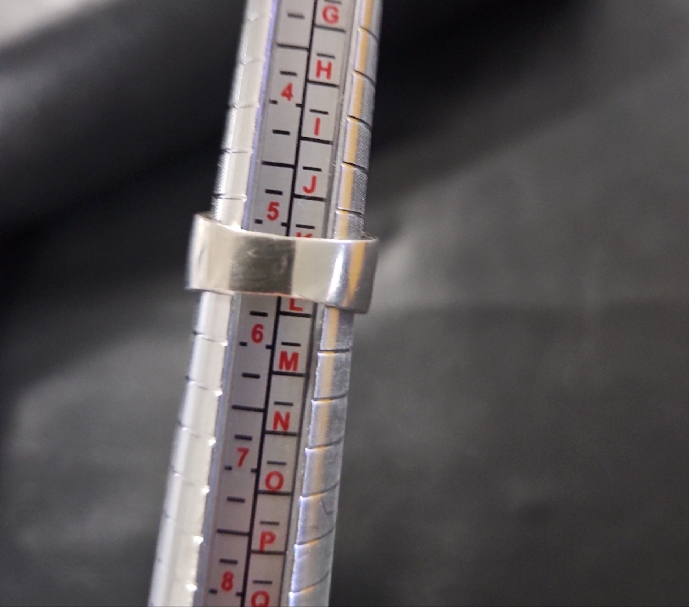 Solid 925 Ring S Pattern - image 7